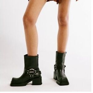 Jeffrey Campbell for FP Lights Out Moto Boots